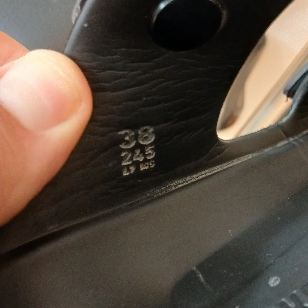 Birkenstock Arizona EVA Sandal Mens Size 38 Black Double Strap Lightweight 5863_5